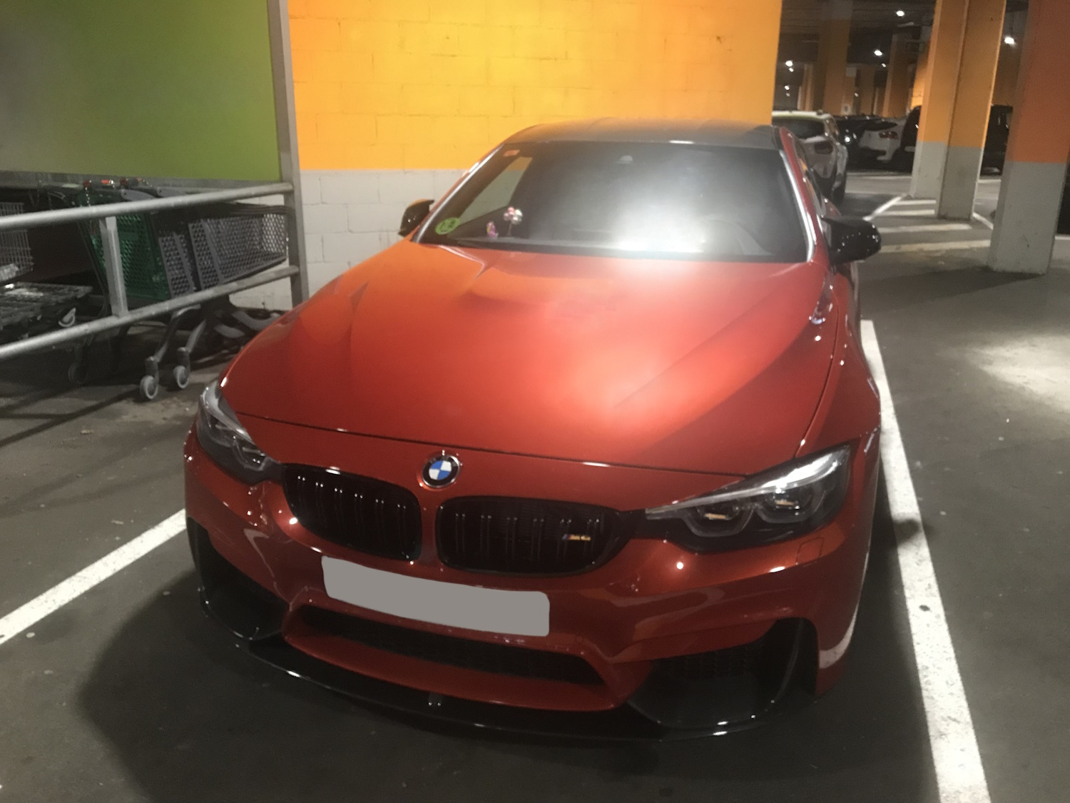 BMW M4 Competition front view