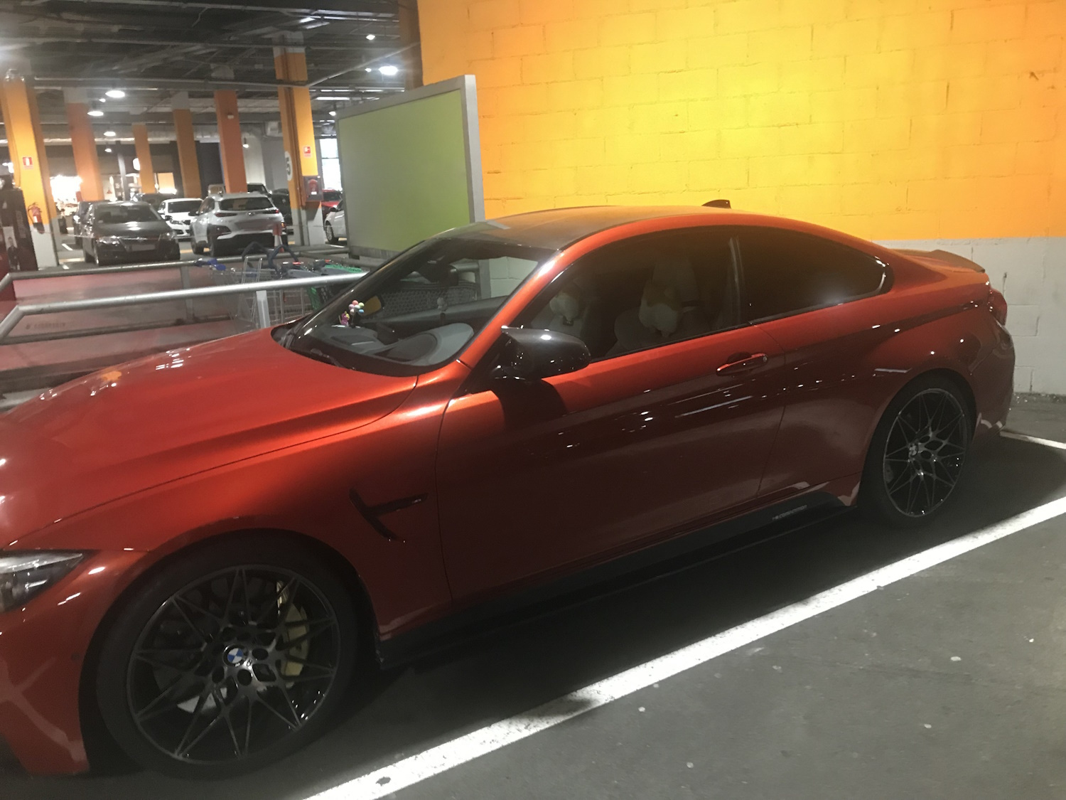 BMW M4 Competition side view