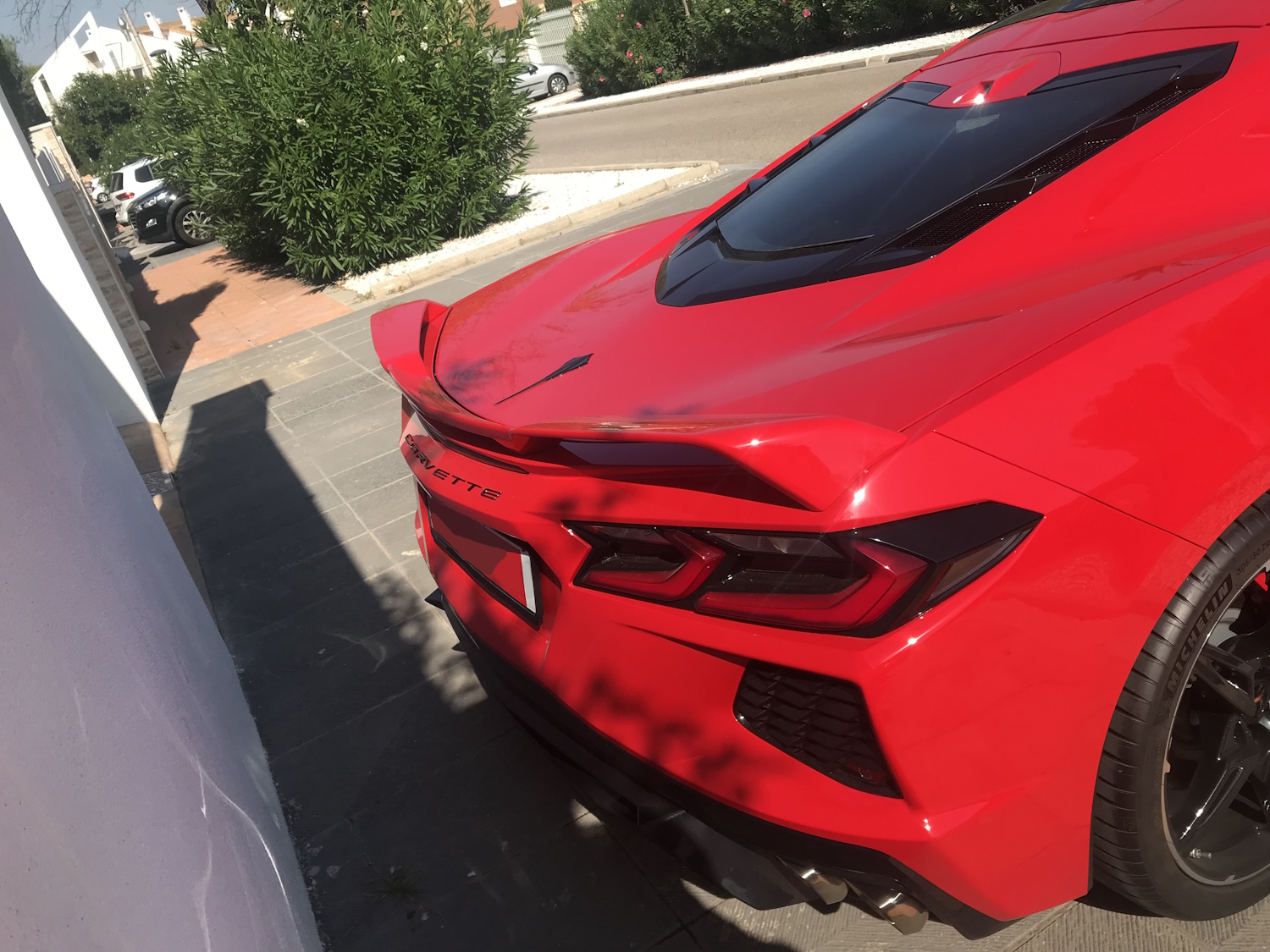 Chevrolet Corvette C8 rear view