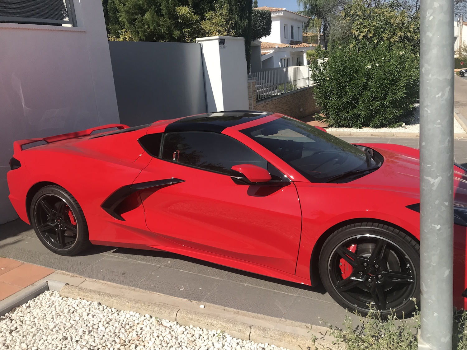 Chevrolet Corvette C8 side view