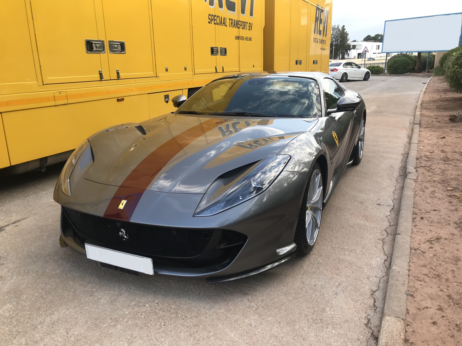 Ferrari 812 Superfast front view