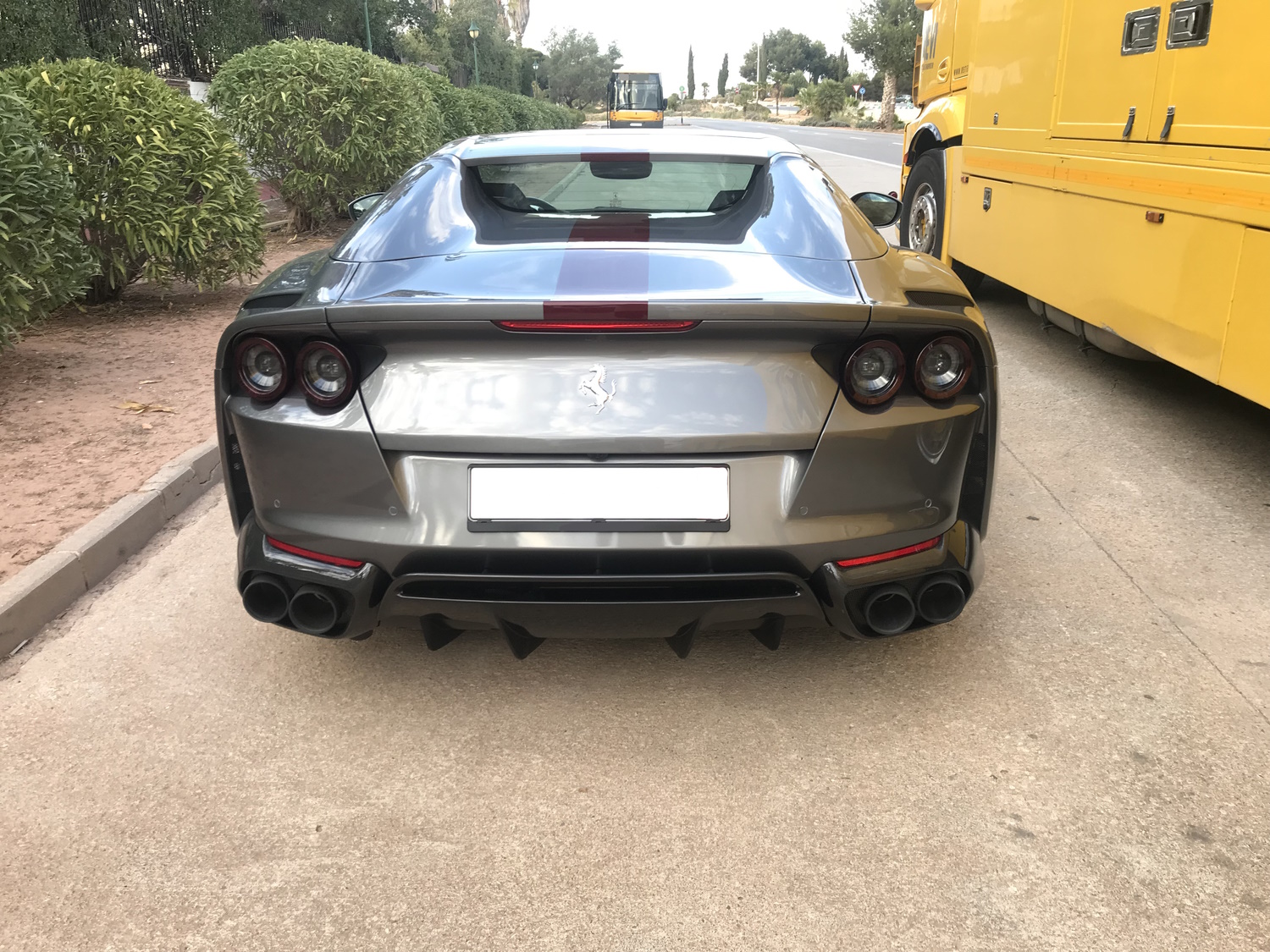 Ferrari 812 Superfast rear view