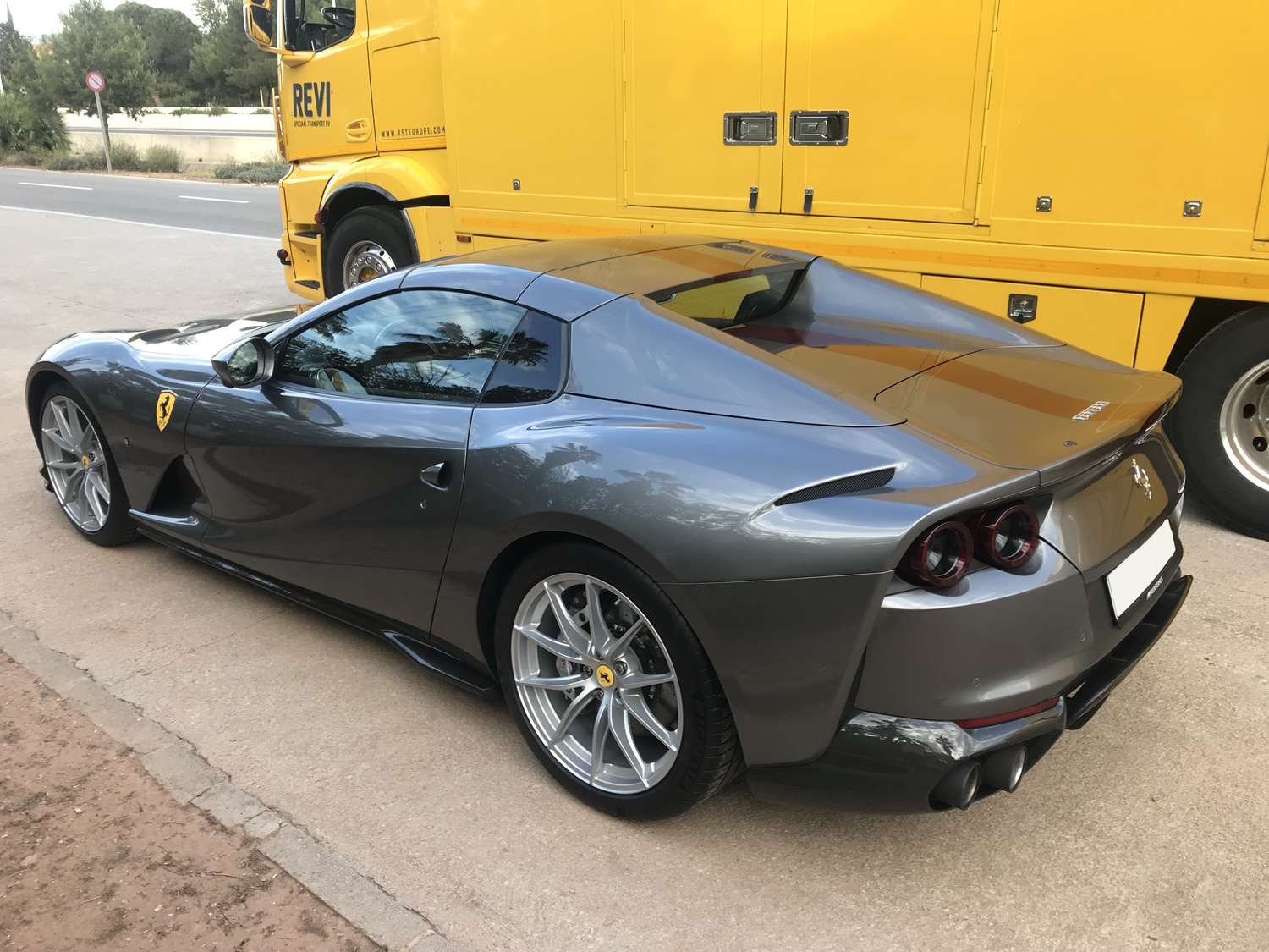 Ferrari 812 Superfast side view