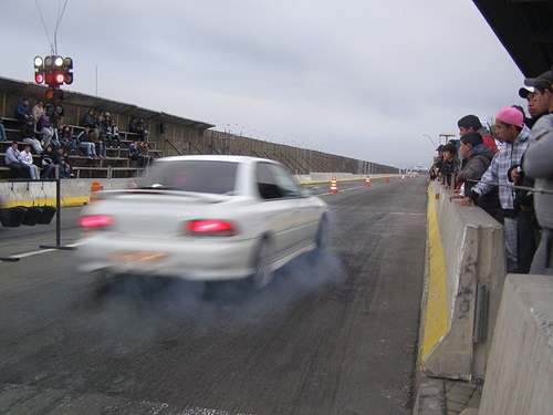 Drag Race burnout