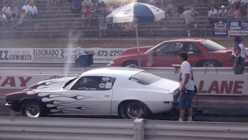 Nitrous in drag racing.